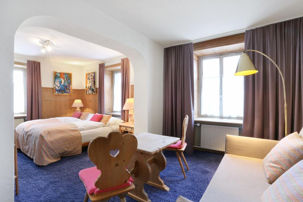 Posta Veglia Otel Laax Oda fotoğraf